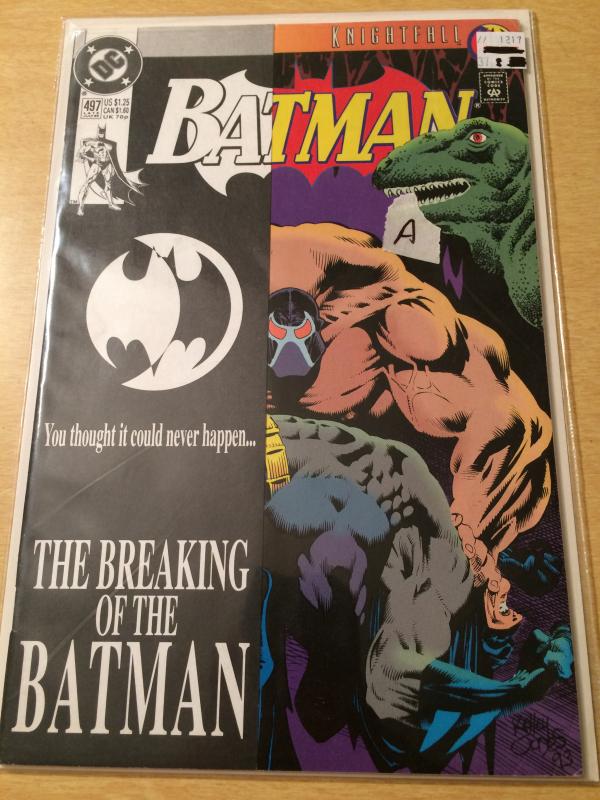 Batman #497 Knightfall Saga