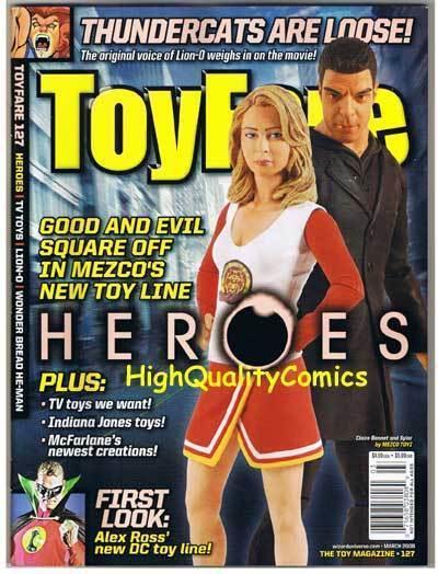 TOYFARE #127, NM+, Heroes, Alex Ross, 2008, more Magazines in store