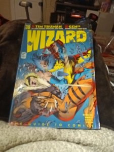 WIZARD The Comics Magazine #38 WOLVERINE VS. SABRETOOTH cvr 10/94