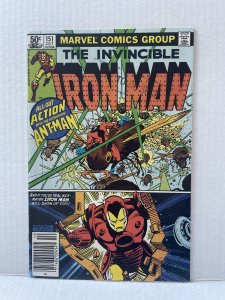 Iron Man #151 Newsstand Edition (1981)
