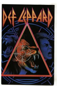 Rock N Roll Comics #5 1989- Def Leppard-1st Print-COMIC BOOK