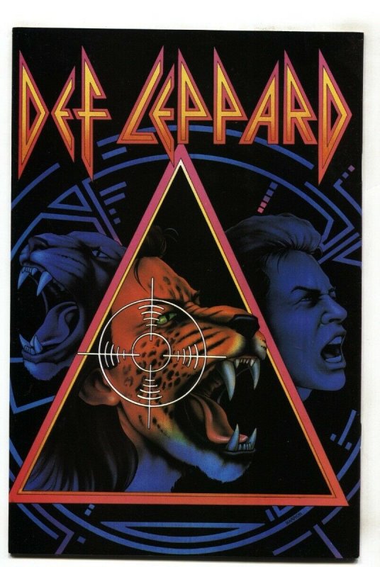 Rock N Roll Comics #5 1989- Def Leppard-1st Print-COMIC BOOK