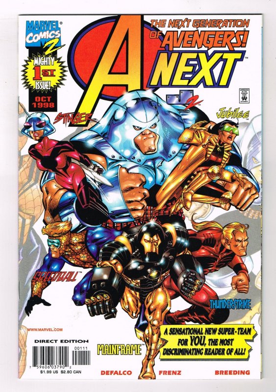 A-Next #1 (1998)  1st Appearance of Cassie Lang as Stinger Quantumania Mainframe
