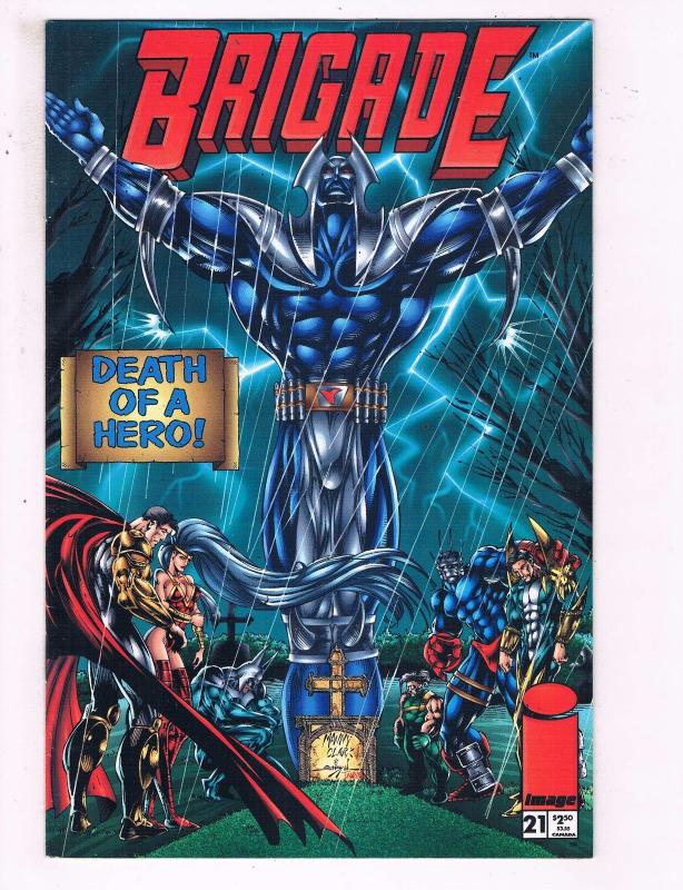 Brigade #21 VF Image Comics Comic Book DE19