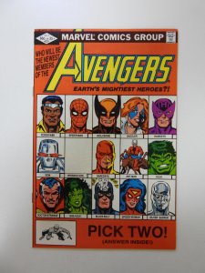 The Avengers #221 (1982) VF condition