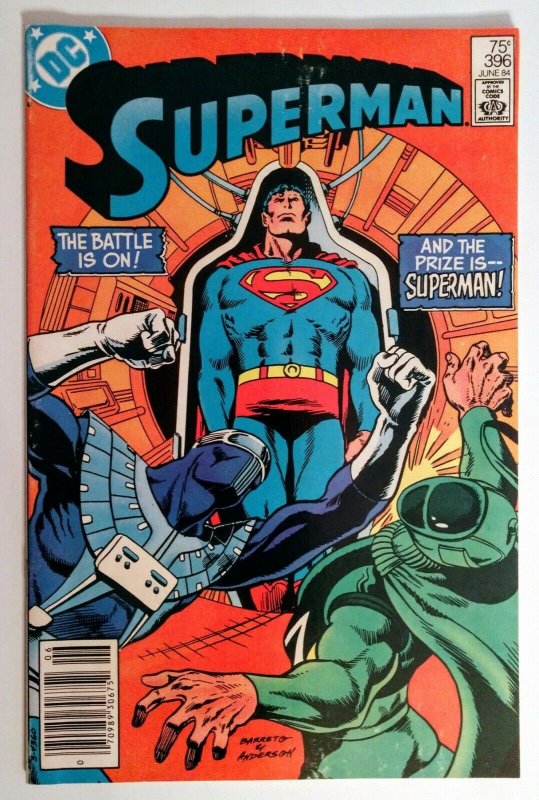 Superman #396 MARK JEWELERS VARIANT 