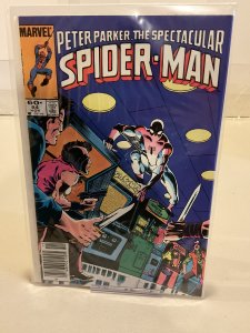 Spectacular Spider-Man #84  1983  VF