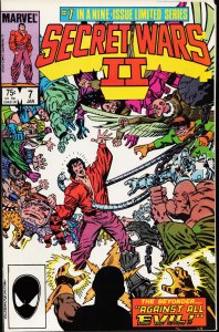 Secret Wars II #7 (1986) Spider-Man