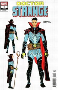 Doctor Strange (8th Series) #1H VF/NM ; Marvel | 1:10 Variant Design