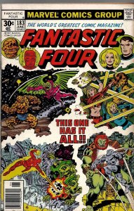 Fantastic Four #183 VINTAGE 1977 Marvel Comics George Perez