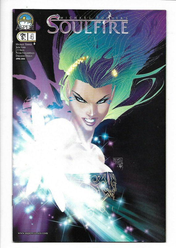 Soulfire #4 D Aspen 2005 Michael Turner cover. 