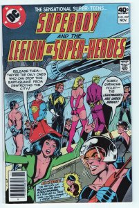SUPERBOY #257 - 6.0 - WP - Legion Of Super-Heroes - Ditko