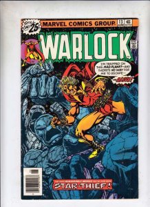 Warlock #13 (Jun-76) VF/NM High-Grade  BEANTOWN CERTIFICATE Jim Starlin Art Wow!