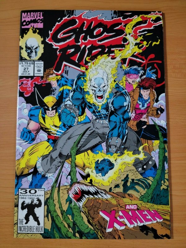 Ghost Rider #27 Direct Market Edition ~ NEAR MINT NM ~ 1992 Marvel Comics 