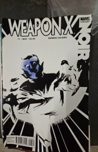 Weapon X Noir Variant Cover (2010)