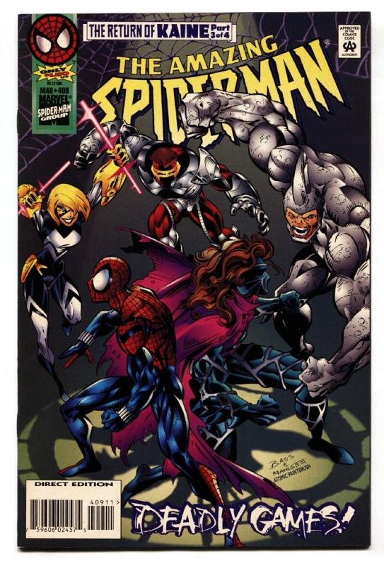 AMAZING SPIDER-MAN #409 low print run Comic Book NM-