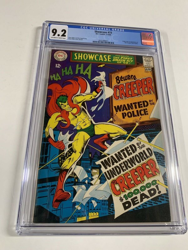 Showcase #73 CGC graded 9.2 1st appearance of Creeper