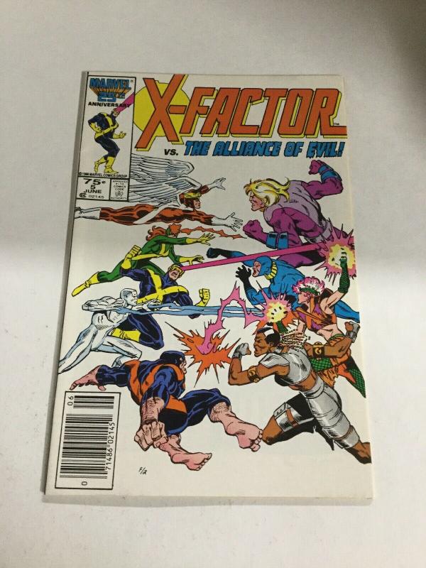 X-Factor 5 Nm Near Mint Cameo Appearance Of Apocalypse Marvel