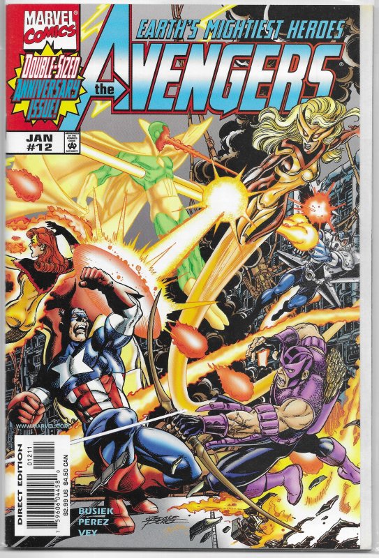 Avengers (vol. 3, 1998) #12 VF/NM Busiek/Perez, Thunderbolts