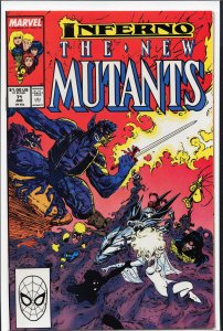 The New Mutants #73 Direct Edition (1989) New Mutants