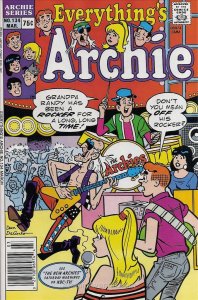 Everything's Archie #134 VG ; Archie | low grade comic March 1988 the Archies Ba