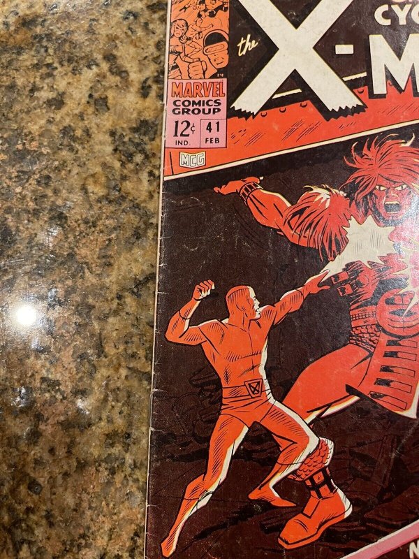 (Uncanny) X-Men # 41 FN Marvel Comic Book Juggernaut Wolverine Beast Angel JH6