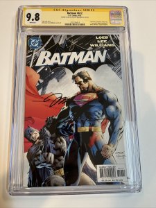 Batman  (2003) # 612 (CGC SS 9.8 WP) Signed Jim Lee & Scott Williams | Hush