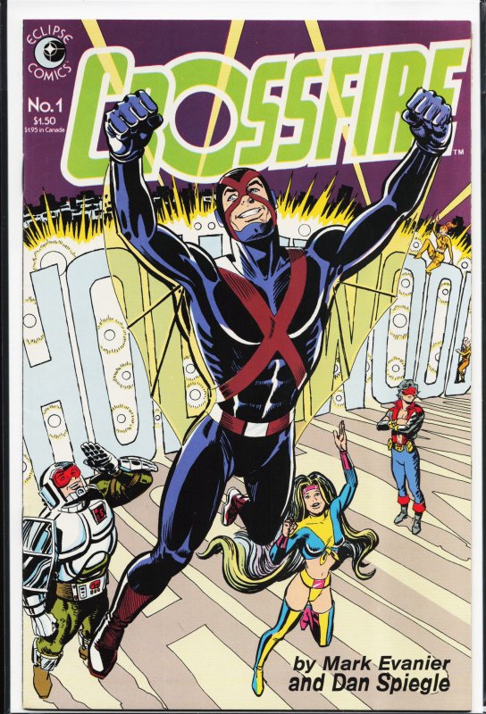 Crossfire #1 (1984) Crossfire