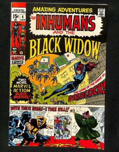 Amazing Adventures #4 Black Widow Inhumans!