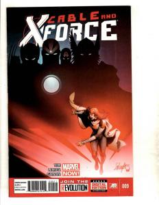 10 Cable & X-Force Marvel Comic Books #1 2 3 4 5 6 7 8 9 10 X-Men Wolverine CJ9 