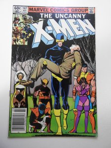 The Uncanny X-Men #167 FN Condition