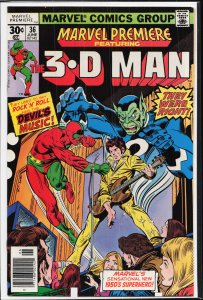 Marvel Premiere #36 (1977) 3-D Man