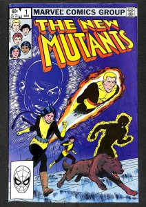 New Mutants #1 VF- 7.5 Origin of Karma! 2nd appearance!