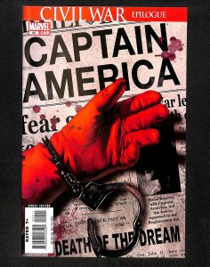Captain America (2005) #25 Death of Steve Rogers!