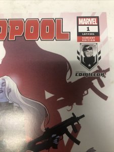 Deadpool (2018) # 1 Variant • Marvel Comics • Skottie Young • Nic Klein •Hepburn
