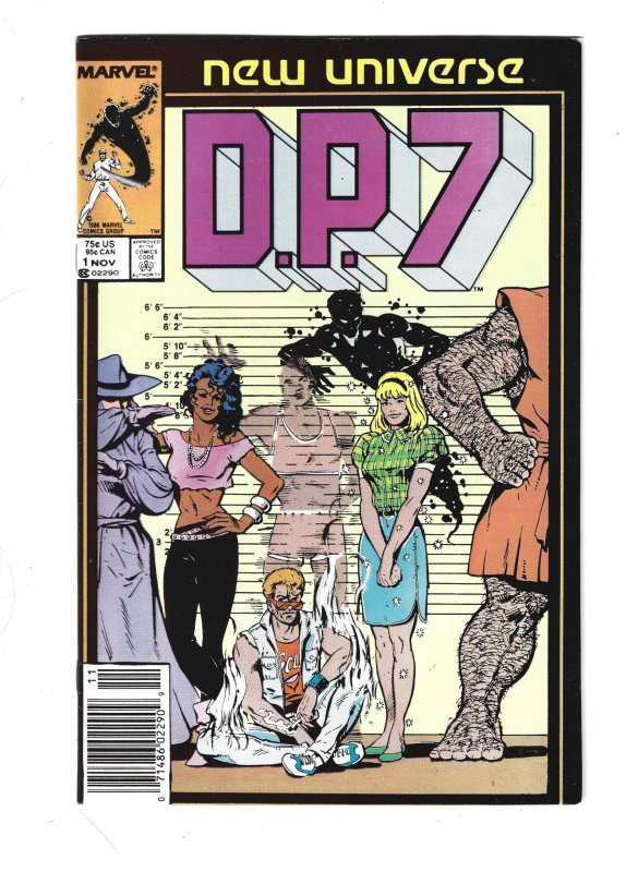 D.P.7 #1 through 4 (1986) rb1