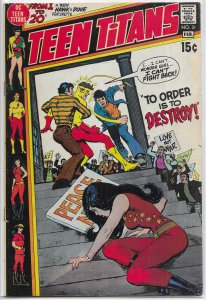 Teen Titans (vol. 1, 1966) #31 GD Hawk & Dove, Cardy cover