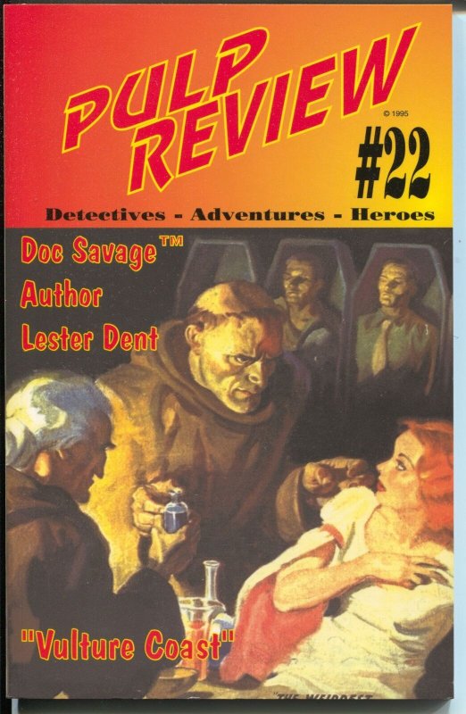 Pulp Review #22 1995-Adventure House-reprints Operator #5 pulp-Lester Dent-VF/NM