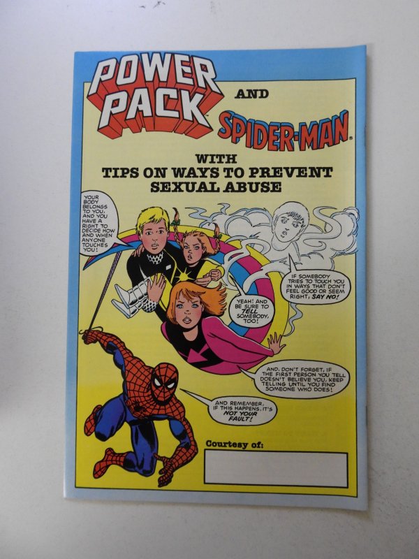 Spider-Man and Power Pack (1984) VF condition