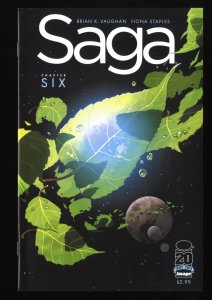 Saga #6 NM+ 9.6