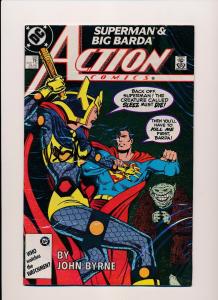 SET of 5-DC ACTION COMICS #590-#594  FINE/VERY FINE(SRU131)