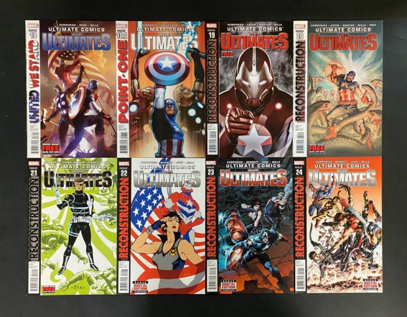 Ultimate Comics Ultimates (2011) #'s  1, 2, 4-30 Near Complete NM (9.4) Set