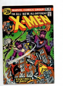 X-Men #98 - Sentinals - Claremont - Cockrum - 1976 - FN