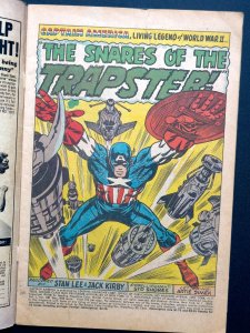 Captain America #108 (1968) - (Jack Kirby Art) Target: The Trapster! - FN/VF