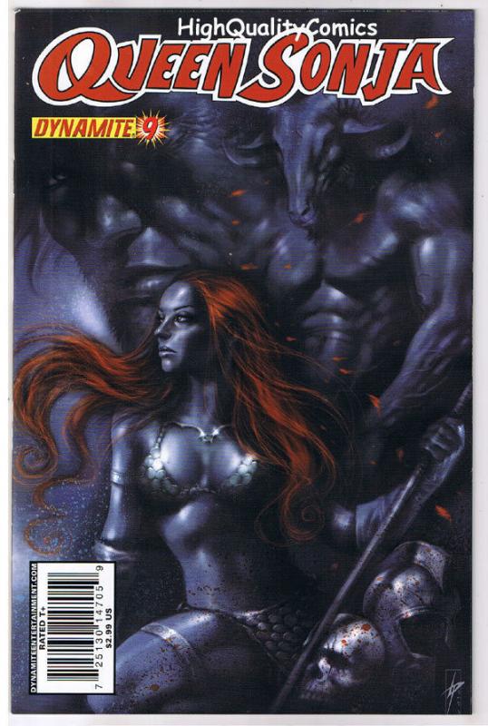 QUEEN RED SONJA #9, VF, She-Devil, Lucio Parrillo, 2009, more RS in store