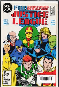 Justice League #1 (1987) Justice League [Key Issue]