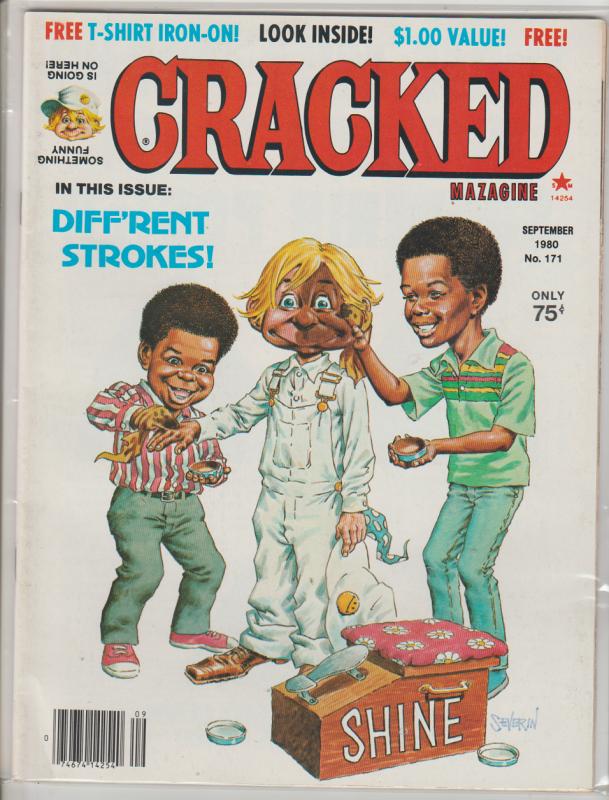 CRACKED  #171 - SEPT 1980  - HUMOR COMIC MAGAZINE