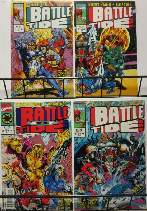 BATTLE TIDE II (1993 MUK) 1-4 FOIL CVR ON #1;ABNETT/LAN