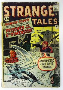Strange Tales (1951 series)  #103, Good+ (Actual scan)