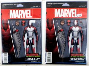 Deadpool & Mercs For Money Lot 2 #1 B x2 2016 Marvel AF Var 1st Print Comics